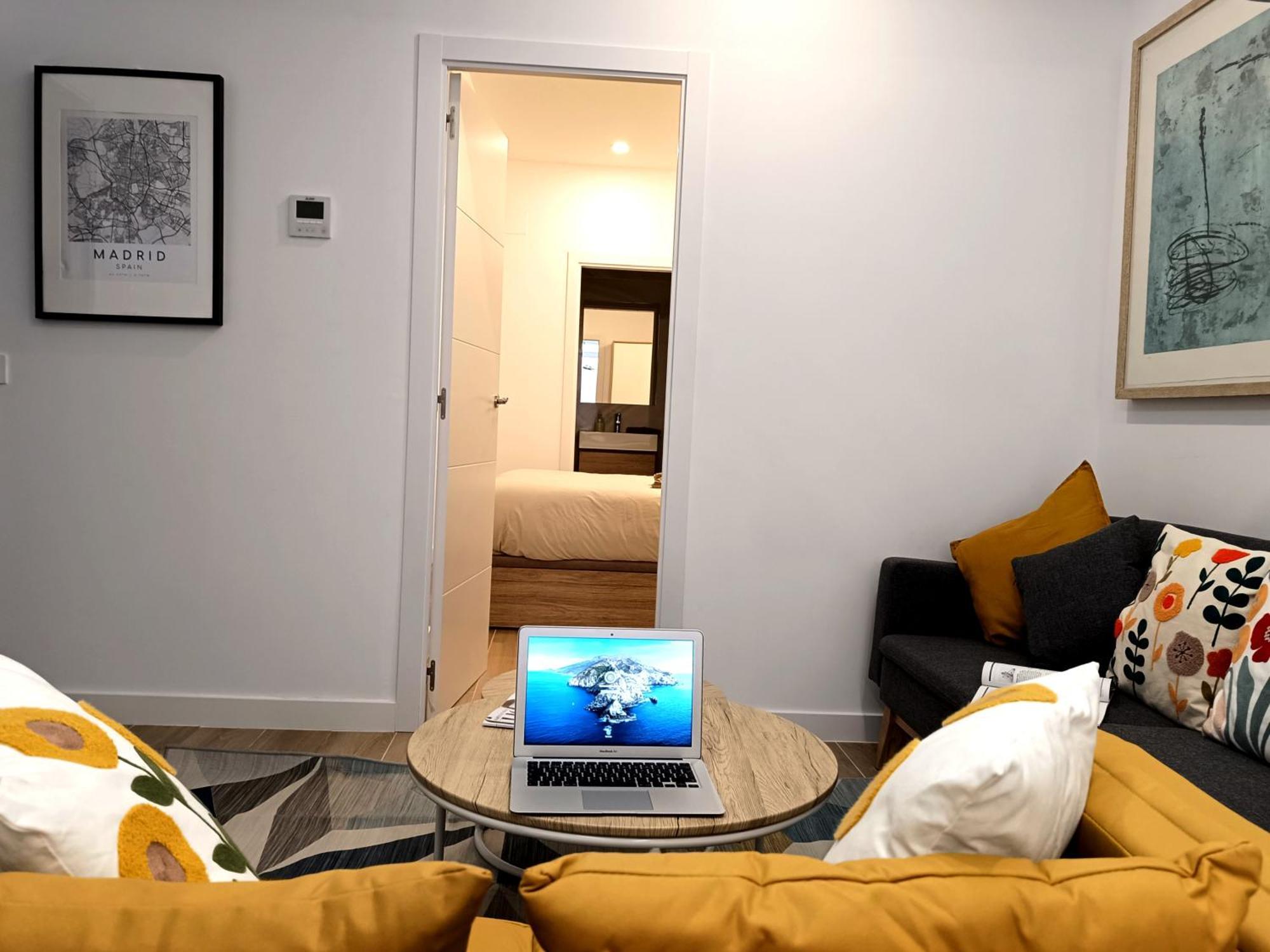 Apartament Refugio 2Br Y 2Ba Azca/Bernabeu Madryt Zewnętrze zdjęcie